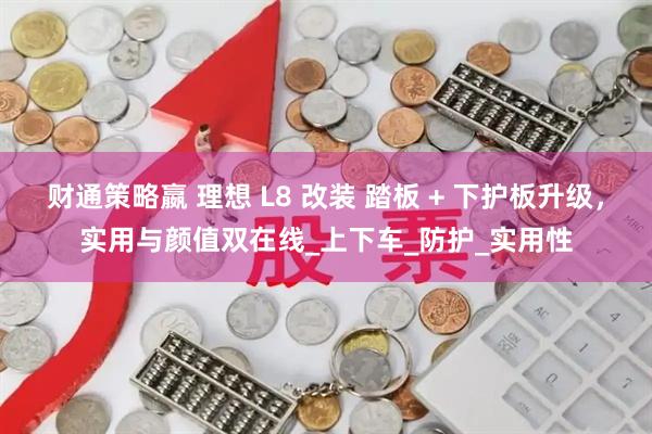 财通策略嬴 理想 L8 改装 踏板 + 下护板升级，实用与颜值双在线_上下车_防护_实用性